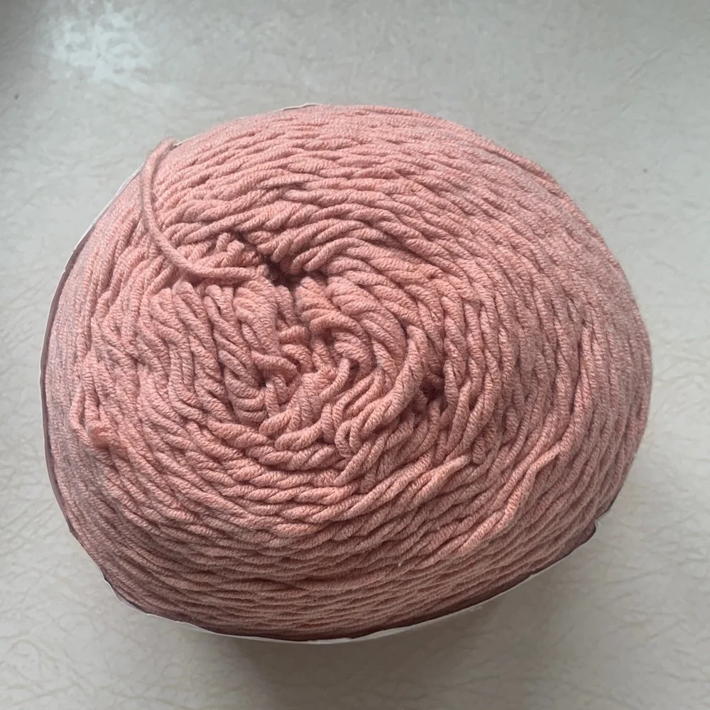 Caron Cotton Cakes Yarn in Coral - Picture 2 of 4